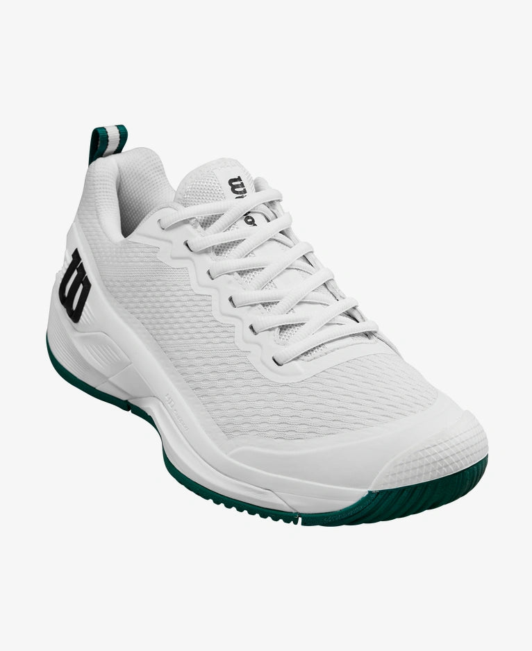 Wilson Rush Pro 4.5 Men's Tennis Shoes [White/White/Aventurine]