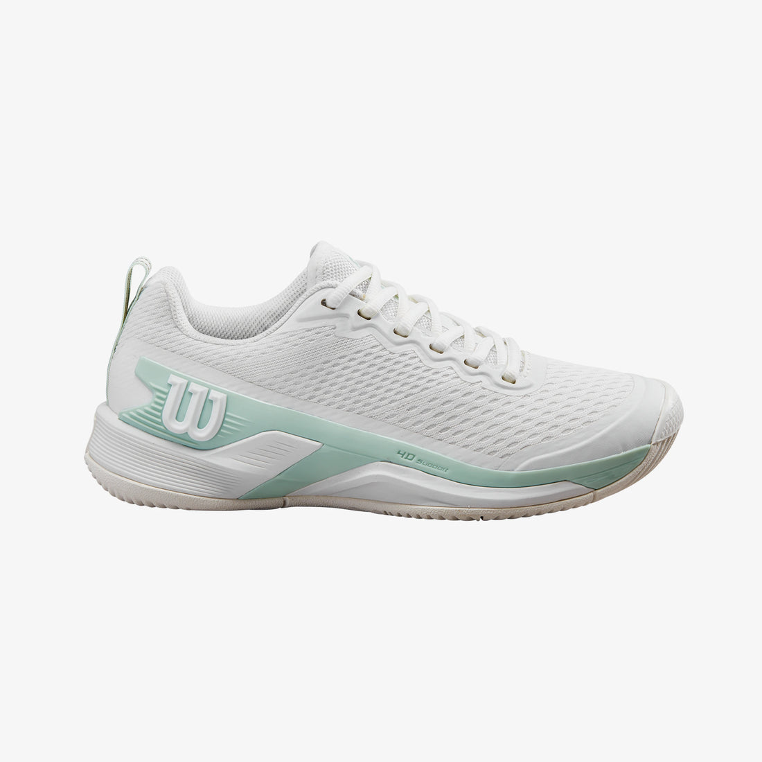 Wilson Rush Pro 4.5 Women Tennis Shoes [White/Surf/Spra/Tofu]