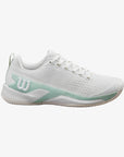 Wilson Rush Pro 4.5 Women Tennis Shoes [White/Surf/Spra/Tofu]