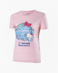 VICTOR x HELLO KITTY World Badminton Day T-KT301I Shirt [Pink]