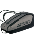 Yonex 2025 Team 6-Pack Racquet Bag [Gray/Black]