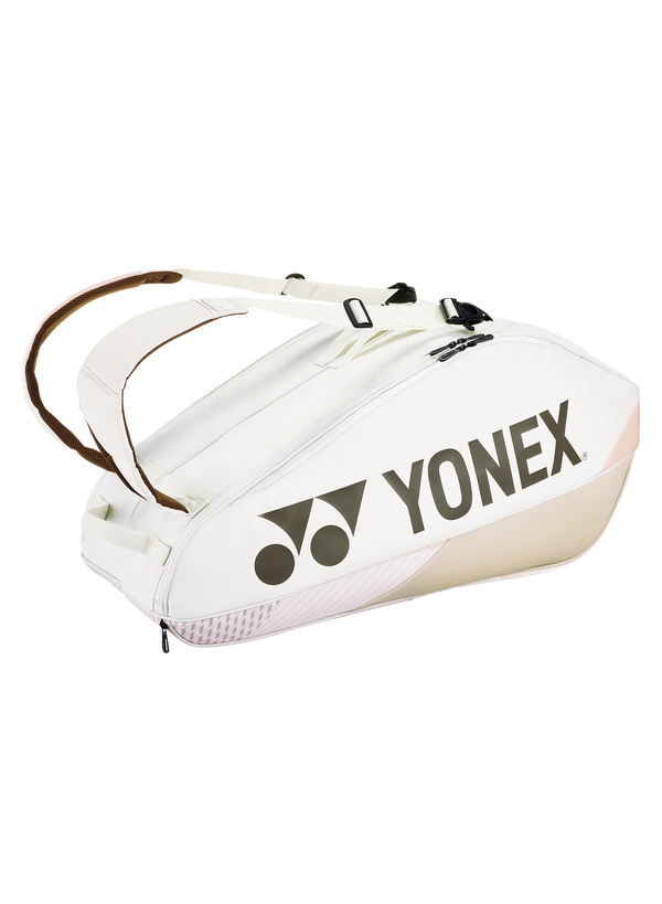 2024 YONEX BAG92426SB 6pc Pro Racquet Bag [Sand Beige] (Pre-order)