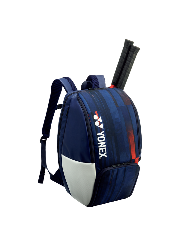 YONEX BA12PAEX Limited Pro Backpack [White/Navy/Red]