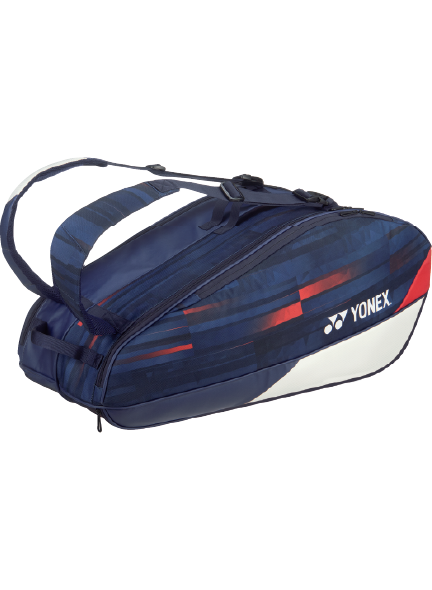 Yonex BA26PA 6pc Limited Pro Racket Bag [White/Navy/Red]