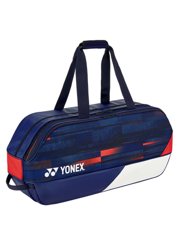 YONEX BA31PAEX Limited Pro Tournament Bag [White/Navy/Red]