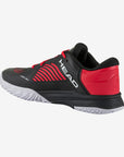 Head Revolt Pro 4.5 Junior Shoes [Black-Red]