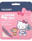 VICTOR x HELLO KITTY VS-63KT IM Badminton String Single Pack [Pink/Blue]