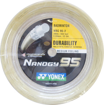 Yonex Nanogy-95 Badminton String Reel (200m)