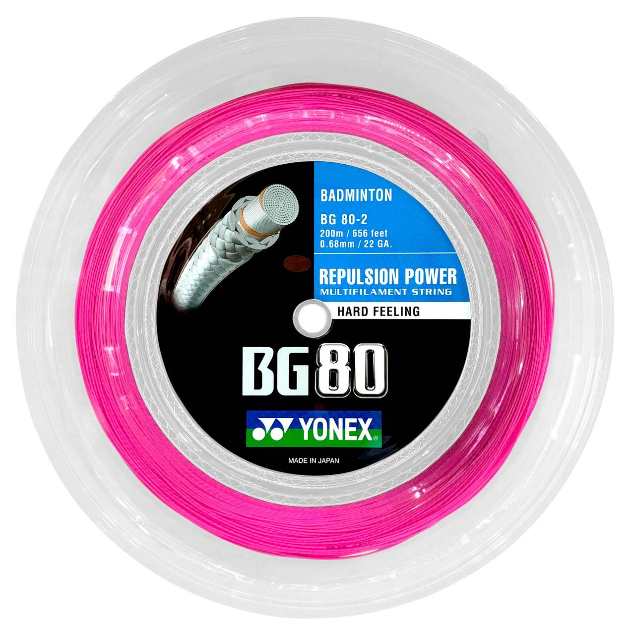 Yonex BG-80 Badminton String Reel (200m)