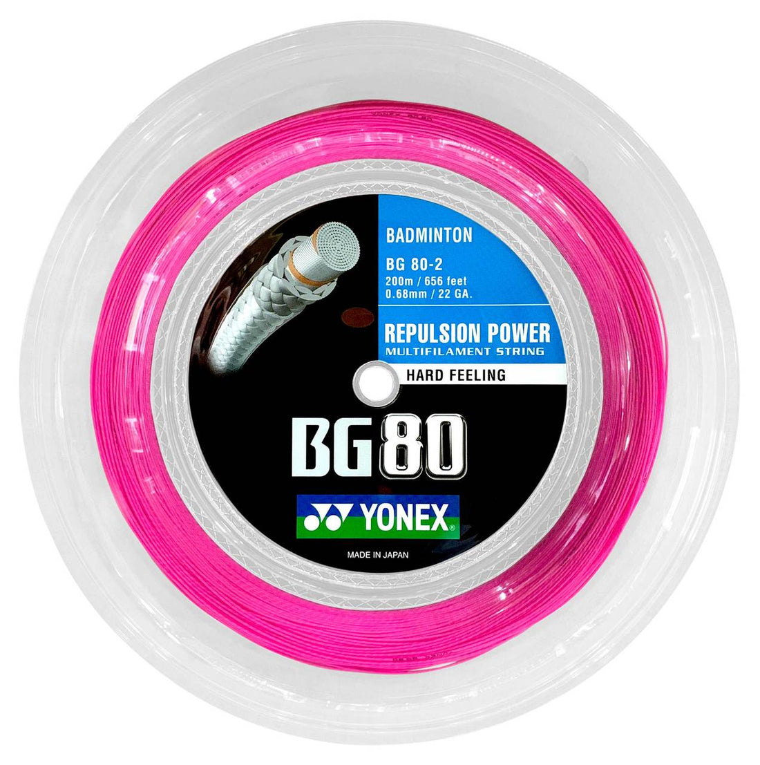 Yonex BG-80 Badminton String Reel (200m)