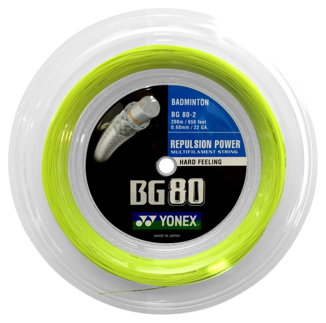 Yonex BG-80 Badminton String Reel (200m)